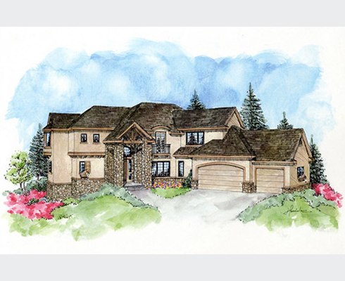 Rendering for Castle Pines Marketing