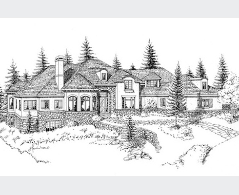 Rendering for Castle Pines Marketing